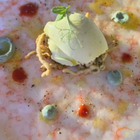 CARPACCIO DE GAMBA ROJA